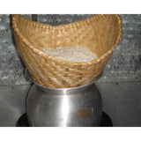 Thai Laos Sticky Rice Steamer Pot/Cone Basket/ White Cloth