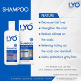 Buy 1 Free 3, LYO Hair Care Fast Regrowth Reduce Hair Loss Natural Extracts, F/S