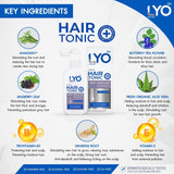Buy 1 Free 3, LYO Hair Care Fast Regrowth Reduce Hair Loss Natural Extracts, F/S