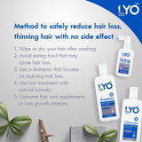 Buy 1 Free 3, LYO Hair Care Fast Regrowth Reduce Hair Loss Natural Extracts, F/S