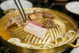 BBQ Grill Brass Pan Korean Japanese Style