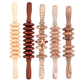 Muscle Massage Wooden Roller Reduce Cellulite