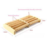 Foot Massager Wooden Roller Pain Relife