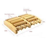Foot Massager Wooden Roller Pain Relife