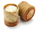 Bamboo Basket for Keep Steamed Sticky Rice Warm (4 Pcs)