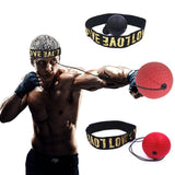 Muay Thai Boxing Reflex Speed Punch Ball MMA Training Set